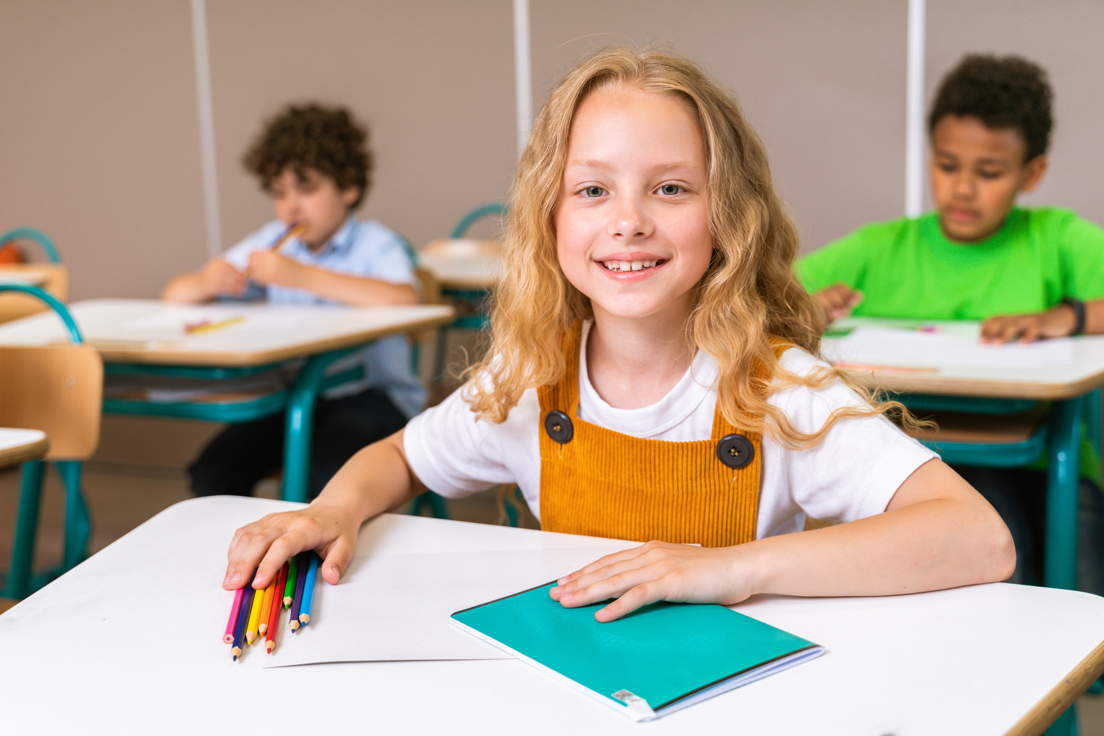 Teen Students at Primary School